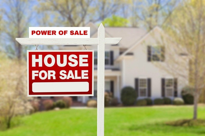 What is the difference between power of sale and foreclosure?